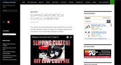 Desktop Screenshot of amotorcyclenut.com